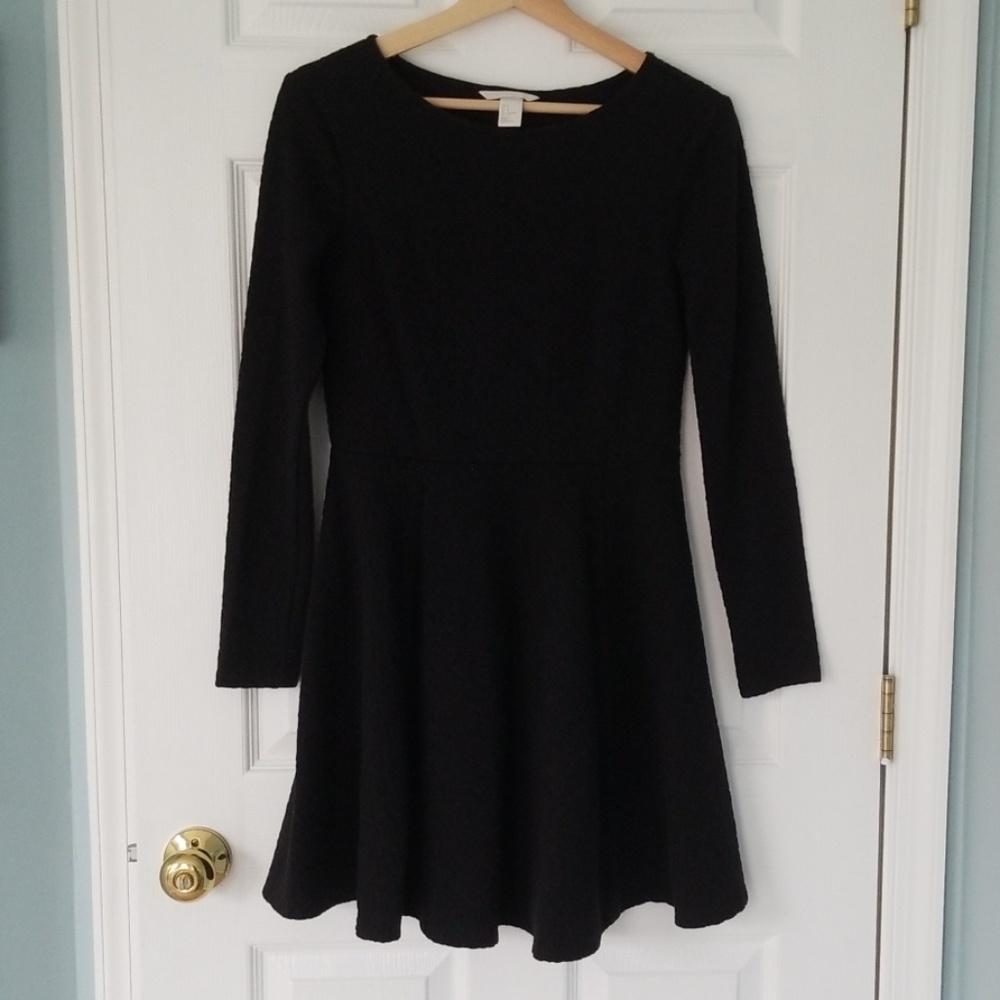 H&M fit and flare dress